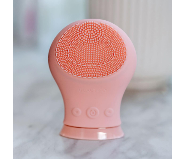 Beautifly Szczoteczka soniczna do twarzy Fresh Pink - 1118365 - zdjęcie 2